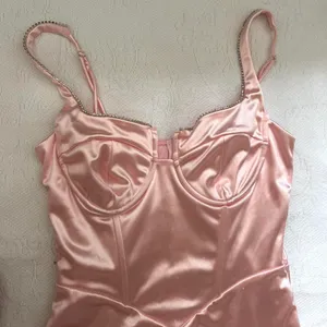 Pink Satin Lucy in the Sky Dress thumbnail 3