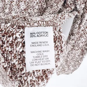 Oona Short Sleeve Sweater Boat Neck Made in New England Sz M thumbnail 6