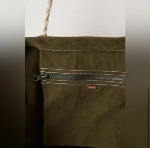 NWT Free People Been There Badge Tote Bag In Color Sea Serpent $128MSRP No refunds or cancellations thumbnail 4
