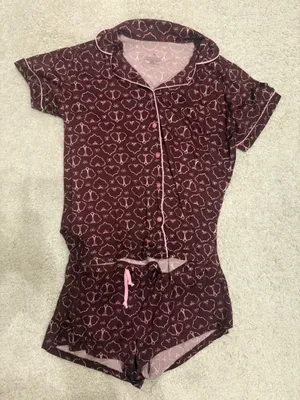 Pajama Set Purple Size M thumbnail 1