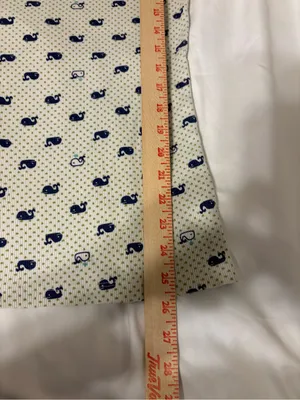 dELiA*s White Tank Sleep Slip with Navy Whale Motif thumbnail 4
