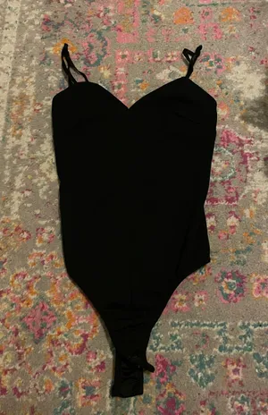 Pretty Little Thing Black Bodysuit thumbnail 1