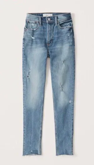 Abercrombie High Rise Skinny Jeans thumbnail 1