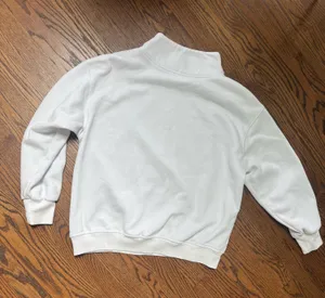 White Mockneck thumbnail 1
