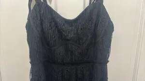 Jonathan Simkhai black lace dress thumbnail 4
