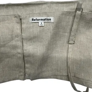 Reformation White‎ Linen Fabric thumbnail 3