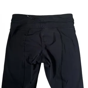Lululemon Women's Size 4 Black Capri Back Zip Pocket Leggings Yoga Gym | 63-52 thumbnail 6
