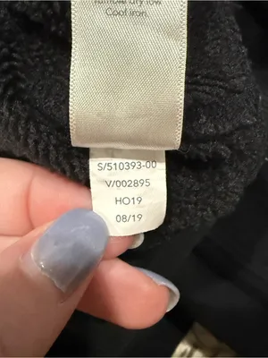 Athleta Black Cozy Karam 1/4 Zip Pullover thumbnail 9