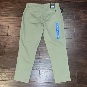NWT Banana Republic Women’s Green Khaki Pants 10 thumbnail 3