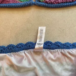 Victoria's Secret Crochet bikini thumbnail 4