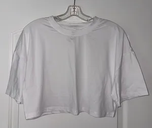SheIn Loose White Tee thumbnail 1