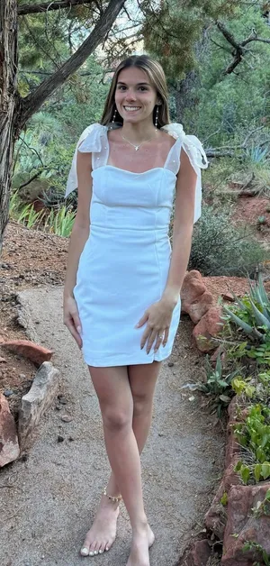 Lulus White Pearl Dress thumbnail 1