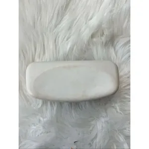 White Dolce Gabbana D&G Leather Hardshell Eyeglass Case 6.5" X 3 X 1.5" thumbnail 2