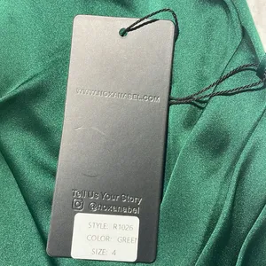 NWT NOX ANABEL‎ Simple Long Classic Dress with Cowl V-Neck in Green Sz 4 $249 thumbnail 10