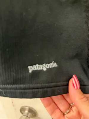 Patagonia Women's Black Half-Zip Performance Pullover thumbnail 3