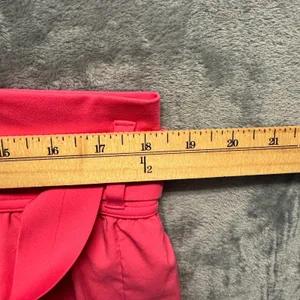 2277 | OFFLINE by Aerie Real Me Belted Pleated Skort Pink Womens XL Barbiecore thumbnail 3