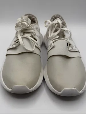 Adidas Tubular Viral Triple White S75583 Women’s 6.5 Y2K Sneakers thumbnail 2