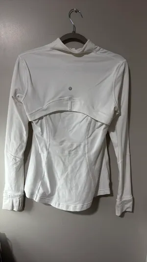 White lululemon align jacket thumbnail 2