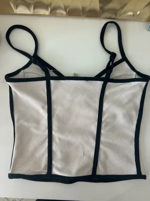 Going out corset tank top Blue Size XXS thumbnail 2