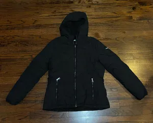 Calvin Klein Black Puffer Jacket thumbnail 1