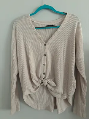 Abercrombie Ribbed Long Sleeve thumbnail 1