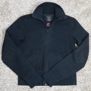Lululemon Cotton Blend Zip Jacket Elbow Patch Women's 6 Pink Logo Y2K‎ thumbnail 2