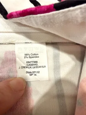 J. Crew Mini Skirt Women's Sz 6 White Black Stripes Pink /Purple Flowers Pockets thumbnail 6