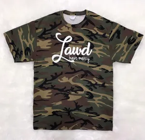 “Lawd have Mercy” Camo Tee-NWOT-Sz Med. thumbnail 1