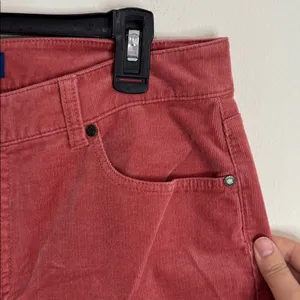 Talbots Terracotta High-Waist Straight-Leg Curvy Petite Corduroy Jeans size 10p thumbnail 5