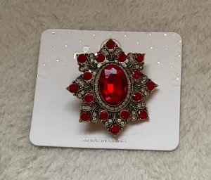 Mint Brooch Red thumbnail 1