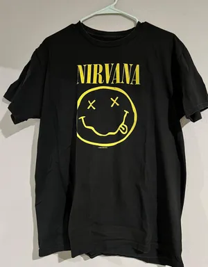 Nirvana Tshirt Black Size L thumbnail 2