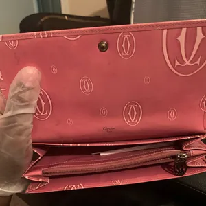 Cartier happy birthday wallet‎ with authentication card Pink thumbnail 8