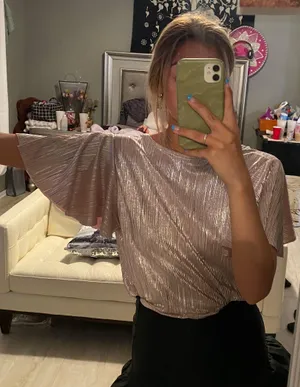 Pink sparkly top thumbnail 1