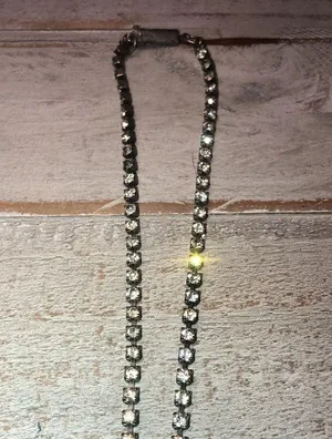 Diamond Rhinestone Necklace thumbnail 3