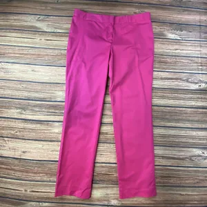 Kasper Womens Pink Straight Leg Dress Pants Size 10P Petite Casual Barbiecore thumbnail 8