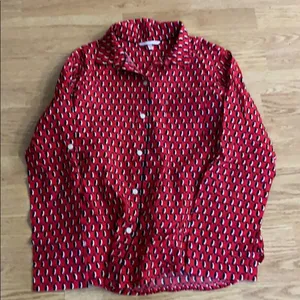 Victoria’s Secret Red penguin pajamas size small thumbnail 3