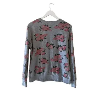 Miss Chievous Gray Pink Roses Chabby Chic Romantic SZ XL #1790 thumbnail 5