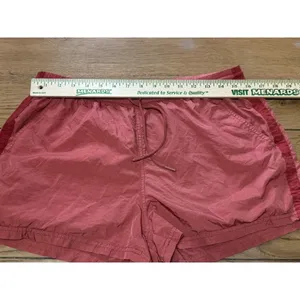 Athleta Expedition Etruscan Red Hiking Athletic Shorts‎ Size 8 Preppy Athleisure thumbnail 4