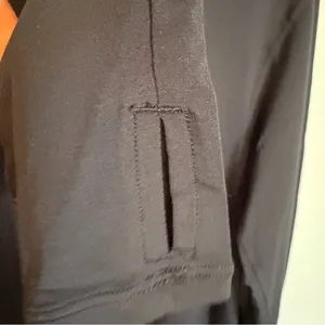 Lululemon Modal Relaxed Fit Lounge Long Sleeve NWT SZ 4 Black thumbnail 4