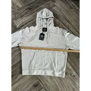 ALPHALETE Women’s Terry Oversized Hoodie - Moonstone,Size XL thumbnail 2