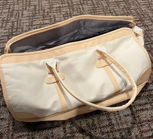 Amazon Cream and tan Sony carry-on bag #travel thumbnail 1