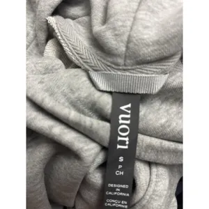 Vuori Women’s Sedona Crop Hoodie Light Heather Grey Size Small New w/tag $118 thumbnail 5