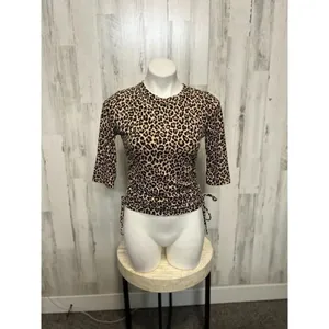Cheetah blouse thumbnail 4