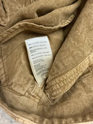 Free People Utility Shorts Linen Blend thumbnail 3