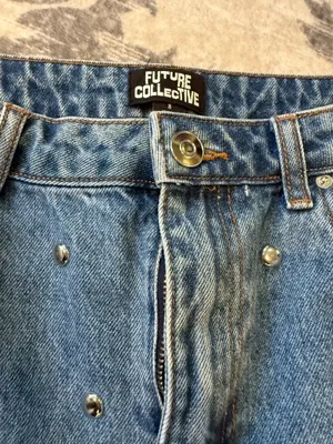 Future Collective Barrel Target Jeans thumbnail 2