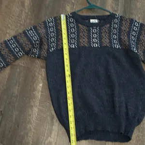 Vintage LEVI'S‎ Women’s Christmas Sweater Crew Size Medium thumbnail 8