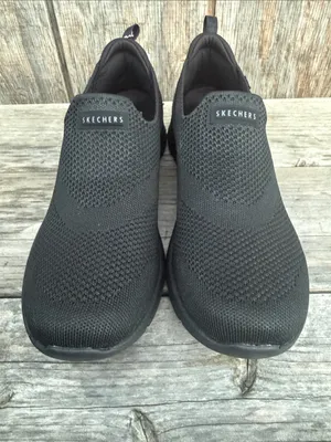Skechers Black ARCH FIT REFINE 2.0 CASCADE “Don’t Go” WOMENS 9.5 Air-Cooled Shoe thumbnail 3