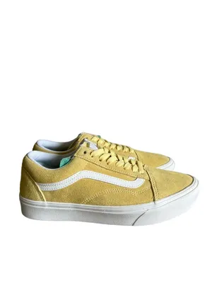 Vans NEW Unisex Old Skool Honey Gold Suede Shoes Size 8 or 9.5 #027 thumbnail 3