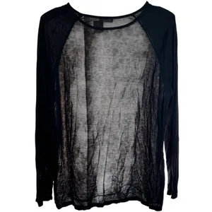 Duets Raglan Tee Shirt 3X Leopard Print VICIOUS 98 Long Sleeve Top Y2K Vintage thumbnail 3