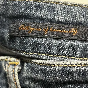 Citizens of‎ Humanity Lily 126 Womens 30 Blue Denim Slim Bootcut Jean Y2K *FLAW thumbnail 5